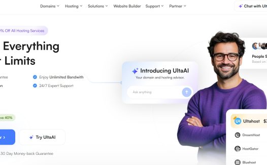UltaHost评测:“超级”性价比的新锐,是“真香”还是“套路”?