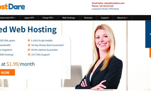hostdare怎么样?hostdare优惠码和最新测评