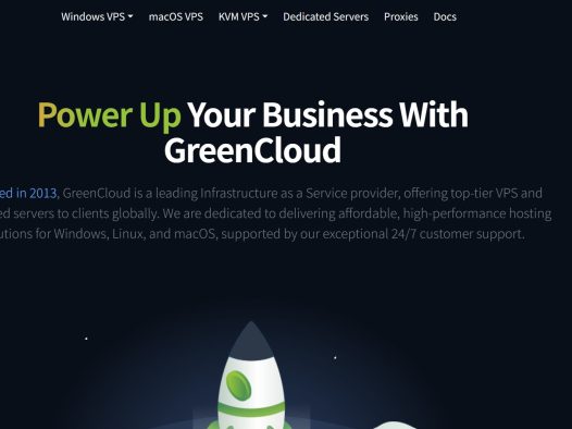 GreenCloud评测：从“大盘鸡”到macOS vps优惠码