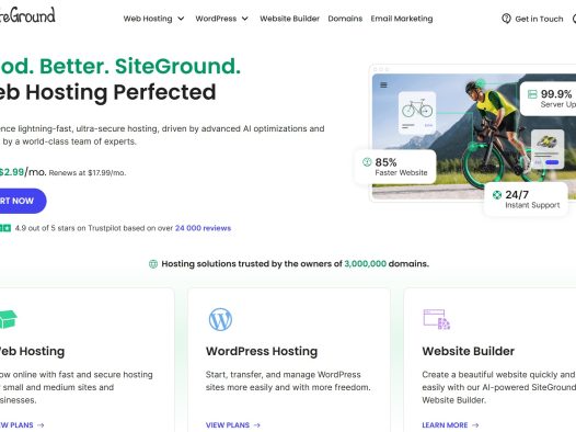 SiteGround评测：WordPress用户的速度首选，但请警惕续费价格