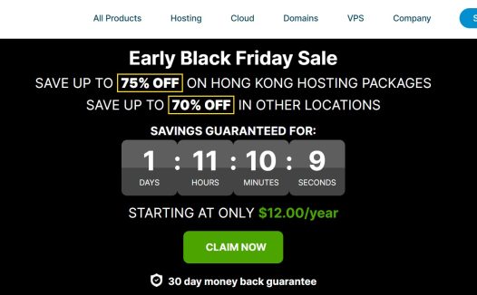 老鹰主机 (HawkHost) 怎么样?hawkhost优惠码和最新评测